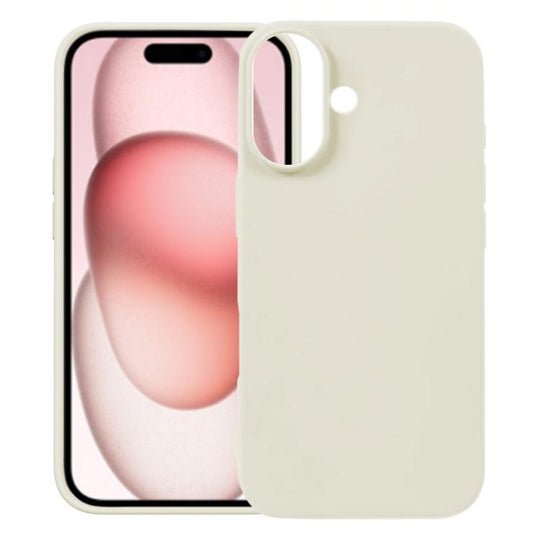 For iPhone 17 Kalebol Solid Color Simple All-inclusive Liquid Silicone Phone Case(Starlight)