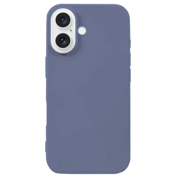 For iPhone 17 Kalebol Solid Color Simple All-inclusive Liquid Silicone Phone Case(Lilac) - iPhone 17 Cases by Kalebol | Online Shopping UK | buy2fix