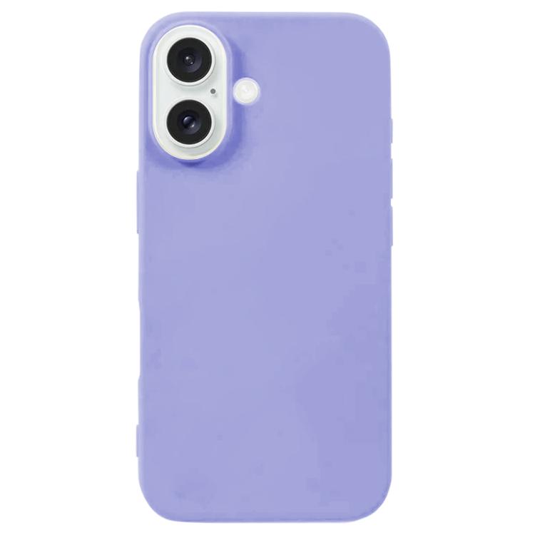 For iPhone 17 Kalebol Solid Color Simple All-inclusive Liquid Silicone Phone Case(Purple) - iPhone 17 Cases by Kalebol | Online Shopping UK | buy2fix