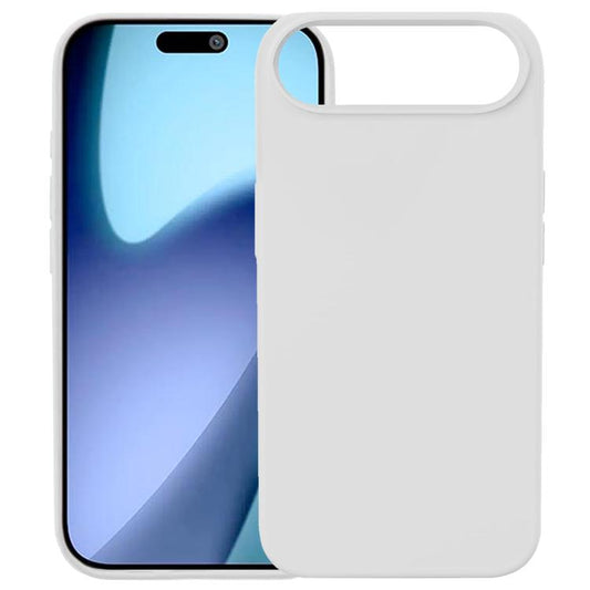 For iPhone 17 Air Kalebol Solid Color Simple All-inclusive Liquid Silicone Phone Case(White) - iPhone 17 Air Cases by Kalebol | Online Shopping UK | buy2fix