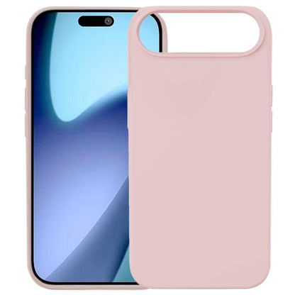 For iPhone 17 Air Kalebol Solid Color Simple All-inclusive Liquid Silicone Phone Case(Pink) - iPhone 17 Air Cases by Kalebol | Online Shopping UK | buy2fix