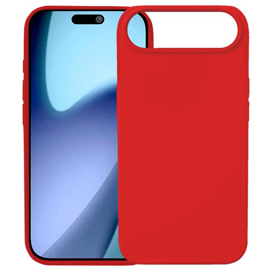 For iPhone Air Kalebol Solid Color Simple All-inclusive Liquid Silicone Phone Case(Red) - iPhone Air Cases by Kalebol | Online Shopping UK | buy2fix