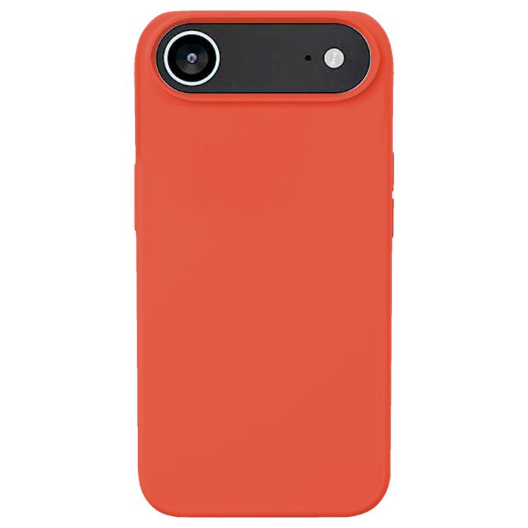For iPhone 17 Air Kalebol Solid Color Simple All-inclusive Liquid Silicone Phone Case(Orange) - iPhone 17 Air Cases by Kalebol | Online Shopping UK | buy2fix