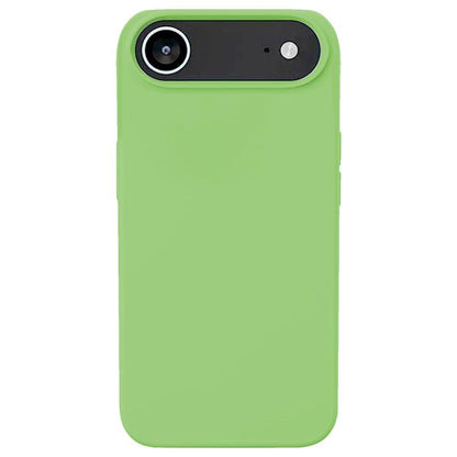 For iPhone 17 Air Kalebol Solid Color Simple All-inclusive Liquid Silicone Phone Case(Green) - iPhone 17 Air Cases by Kalebol | Online Shopping UK | buy2fix