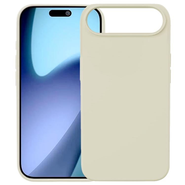 For iPhone 17 Air Kalebol Solid Color Simple All-inclusive Liquid Silicone Phone Case(Starlight) - iPhone 17 Air Cases by Kalebol | Online Shopping UK | buy2fix