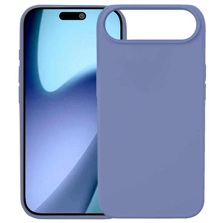 For iPhone 17 Air Kalebol Solid Color Simple All-inclusive Liquid Silicone Phone Case(Lilac) - iPhone 17 Air Cases by Kalebol | Online Shopping UK | buy2fix