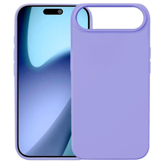 For iPhone 17 Air Kalebol Solid Color Simple All-inclusive Liquid Silicone Phone Case(Purple) - iPhone 17 Air Cases by Kalebol | Online Shopping UK | buy2fix