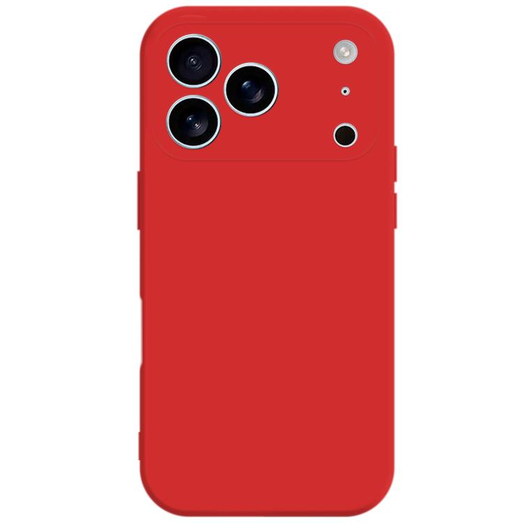 For iPhone 17 Pro Max Kalebol Precise Cutouts Solid Color TPU Phone Case(Red) - iPhone 17 Pro Max Cases by Kalebol | Online Shopping UK | buy2fix