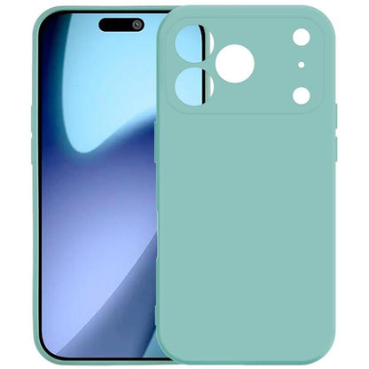 For iPhone 17 Pro Kalebol Precise Cutouts Solid Color TPU Phone Case(Light Blue) - iPhone 17 Pro Cases by Kalebol | Online Shopping UK | buy2fix