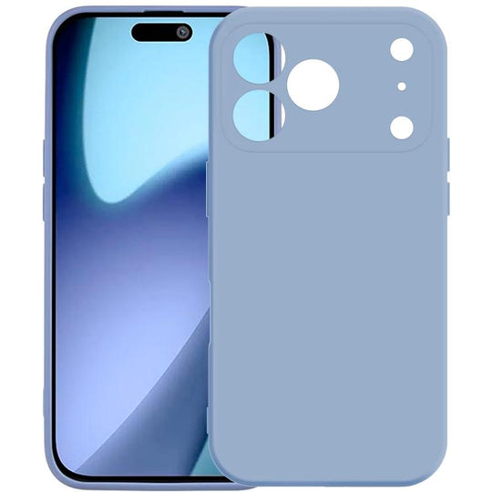 For iPhone 17 Pro Kalebol Precise Cutouts Solid Color TPU Phone Case(Lilac Purple)