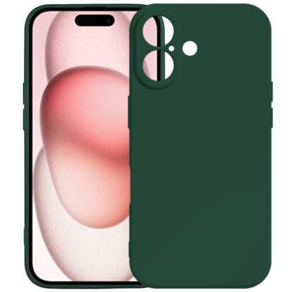 For iPhone 17 Kalebol Precise Cutouts Solid Color TPU Phone Case(Dark Green) - iPhone 17 Cases by Kalebol | Online Shopping UK | buy2fix