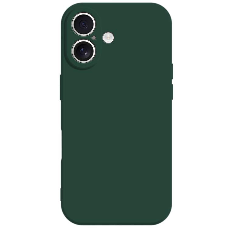 For iPhone 17 Kalebol Precise Cutouts Solid Color TPU Phone Case(Dark Green) - iPhone 17 Cases by Kalebol | Online Shopping UK | buy2fix