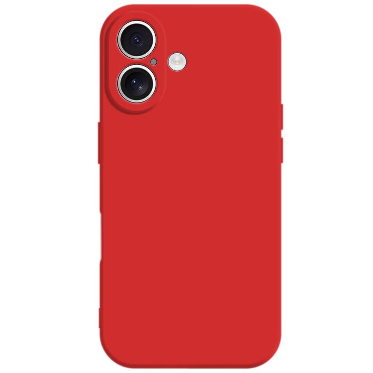 For iPhone 17 Kalebol Precise Cutouts Solid Color TPU Phone Case(Red) - iPhone 17 Cases by Kalebol | Online Shopping UK | buy2fix