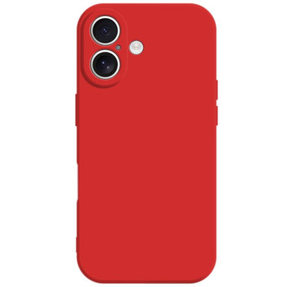 For iPhone 17 Kalebol Precise Cutouts Solid Color TPU Phone Case(Red) - iPhone 17 Cases by Kalebol | Online Shopping UK | buy2fix