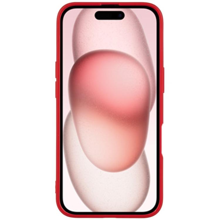 For iPhone 17 Kalebol Precise Cutouts Solid Color TPU Phone Case(Red) - iPhone 17 Cases by Kalebol | Online Shopping UK | buy2fix