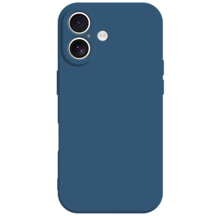 For iPhone 17 Kalebol Precise Cutouts Solid Color TPU Phone Case(Blue) - iPhone 17 Cases by Kalebol | Online Shopping UK | buy2fix
