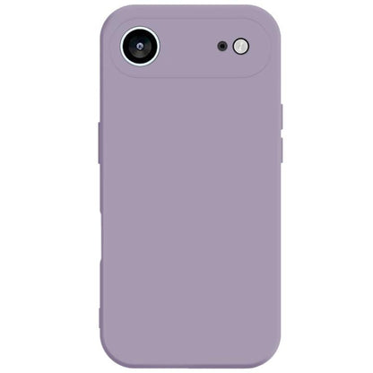 For iPhone 17 Air Kalebol Precise Cutouts Solid Color TPU Phone Case(Grass Purple) - iPhone 17 Air Cases by Kalebol | Online Shopping UK | buy2fix