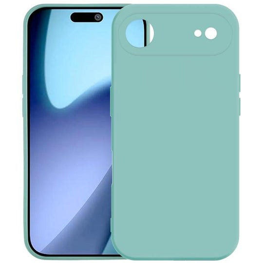For iPhone Air Kalebol Precise Cutouts Solid Color TPU Phone Case(Light Blue)