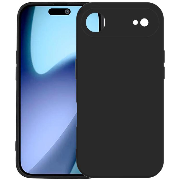 For iPhone 17 Air Kalebol Precise Cutouts Solid Color TPU Phone Case(Black) - iPhone 17 Air Cases by Kalebol | Online Shopping UK | buy2fix