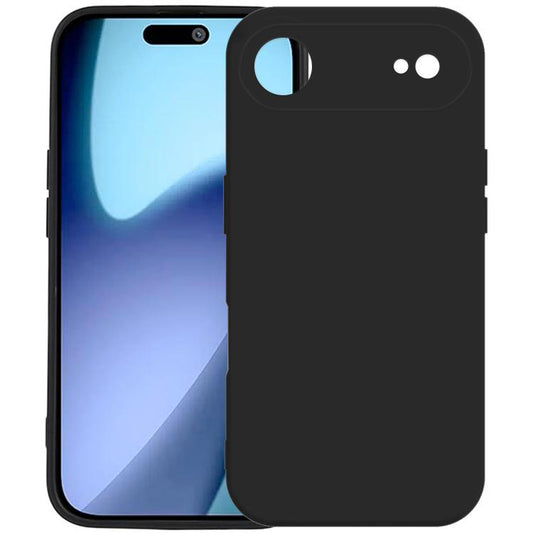 For iPhone 17 Air Kalebol Precise Cutouts Solid Color TPU Phone Case(Black) - iPhone 17 Air Cases by Kalebol | Online Shopping UK | buy2fix