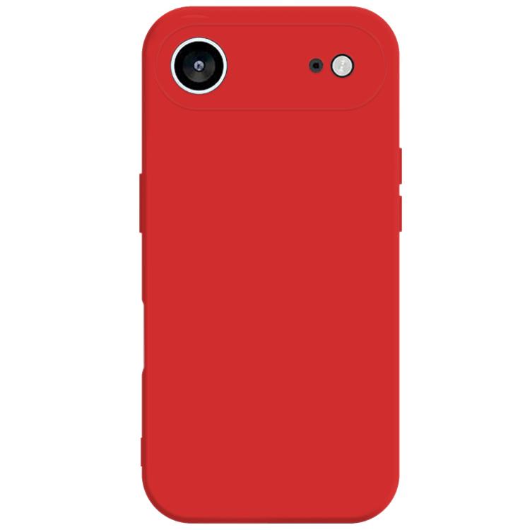 For iPhone 17 Air Kalebol Precise Cutouts Solid Color TPU Phone Case(Red) - iPhone 17 Air Cases by Kalebol | Online Shopping UK | buy2fix