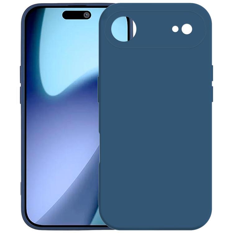 For iPhone 17 Air Kalebol Precise Cutouts Solid Color TPU Phone Case(Blue) - iPhone 17 Air Cases by Kalebol | Online Shopping UK | buy2fix