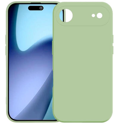 For iPhone Air Kalebol Precise Cutouts Solid Color TPU Phone Case(Matcha Green) - iPhone Air Cases by Kalebol | Online Shopping UK | buy2fix
