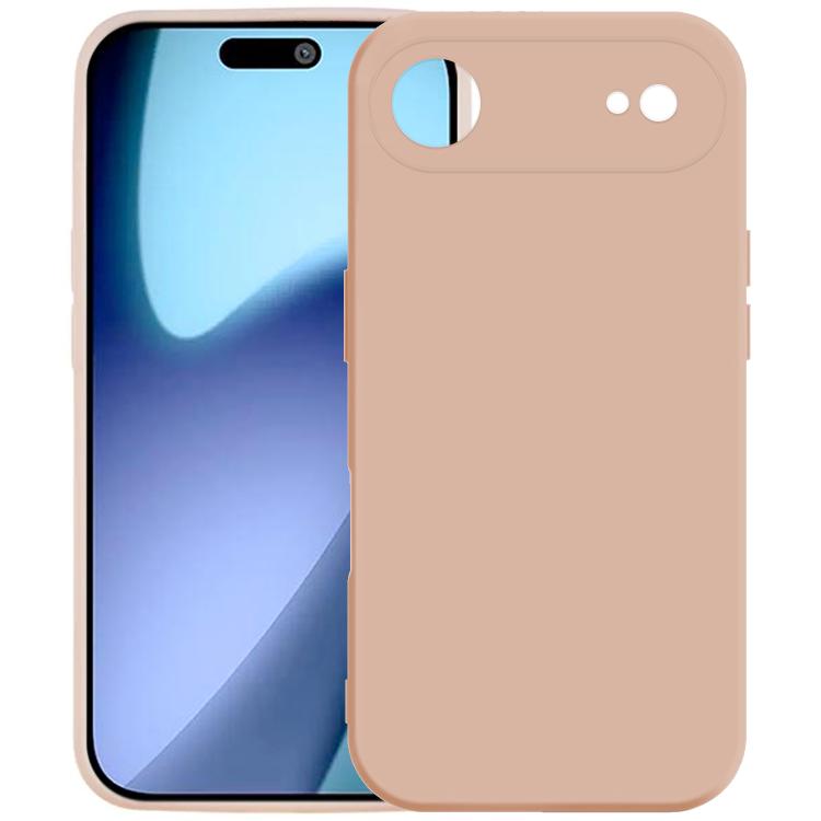 For iPhone Air Kalebol Precise Cutouts Solid Color TPU Phone Case(Snow Pink) - iPhone Air Cases by Kalebol | Online Shopping UK | buy2fix