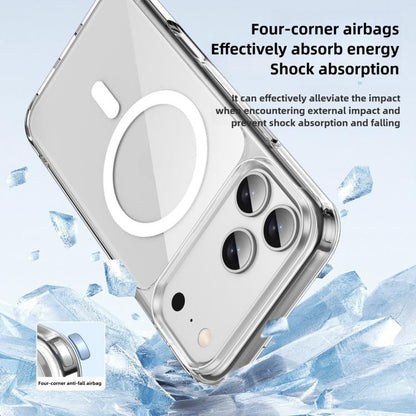 For iPhone 17 Air Kalebol Ice-clear MagSafe Anti-drop Phone Case(Transparent) - iPhone 17 Air Cases by Kalebol | Online Shopping UK | buy2fix