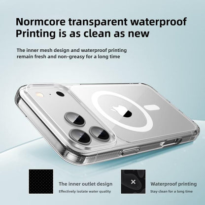 For iPhone 17 Pro Max Kalebol Ice-clear MagSafe Anti-drop Phone Case(Transparent) - iPhone 17 Pro Max Cases by Kalebol | Online Shopping UK | buy2fix