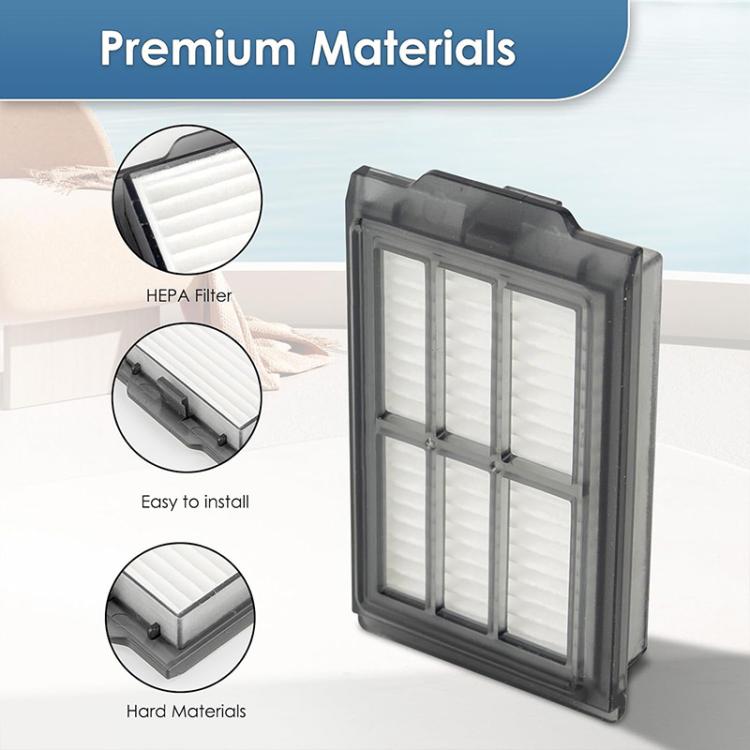 JUNSUNMAY 4pcs Sweeper Clean Filter for iRobot Roomba Plus 405 / 505 Combo - For ECOVACS Accessories by JUNSUNMAY | Online Shopping UK | buy2fix