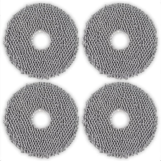 JUNSUNMAY 4pcs Washable Mop Pads Replacement for iRobot Roomba Plus 405 / 505 Combo - For iRobot Accessories by JUNSUNMAY | Online Shopping UK | buy2fix