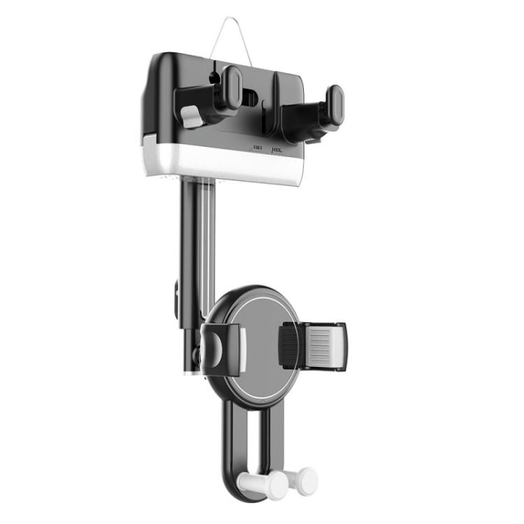 H256 360 Degree Rotation Cellphone Navigation Bracket Car Rearview Mirror Phone Holder - Universal Car Holders by buy2fix | Online Shopping UK | buy2fix