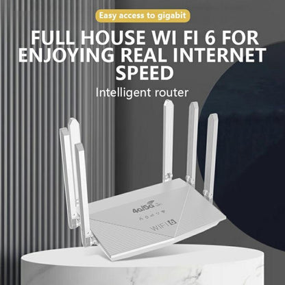 WR900-E Eurasian Version 4G SIM Card 6 Antennas 4 LAN Ports Router LTE WiFi6 Router - Wireless Routers by buy2fix | Online Shopping UK | buy2fix