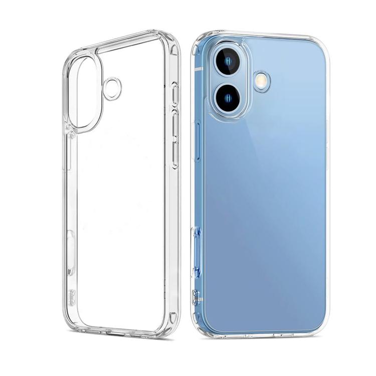 For iPhone 16 Plus Kalebol Simple Clear PC Phone Case(Transparent) - iPhone 16 Plus Cases by Kalebol | Online Shopping UK | buy2fix