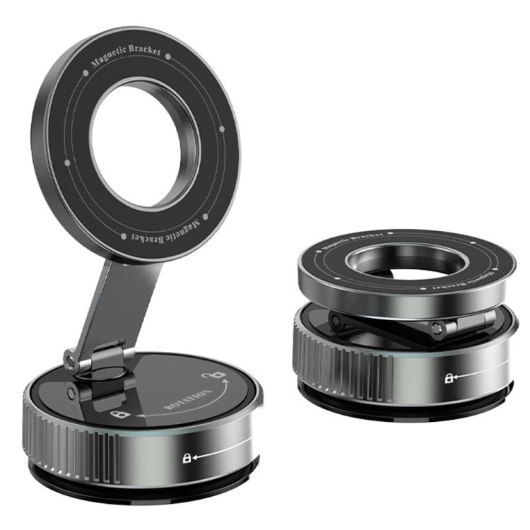 K1 360 Degree Rotation Foldable Navigation Stand Magnetic Car Phone Holder Suction Cup Base - Universal Car Holders by buy2fix | Online Shopping UK | buy2fix