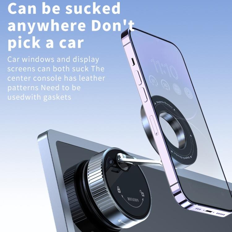 K1 360 Degree Rotation Foldable Navigation Stand Magnetic Car Phone Holder Suction Cup Base - Universal Car Holders by buy2fix | Online Shopping UK | buy2fix