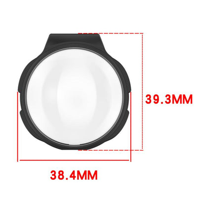 For DJI Osmo 360 Panoramic Camera Tempered Glass Cover Protective Lens Guard(Black) - Other by buy2fix | Online Shopping UK | buy2fix