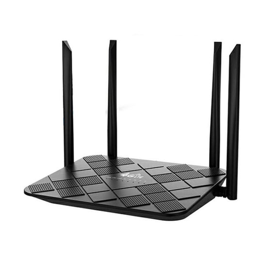 320M-E Eurasian Version Home Office Wireless Network WiFi CPE 3 Port SIM Card 4G LTE Router, Plug:US Plug