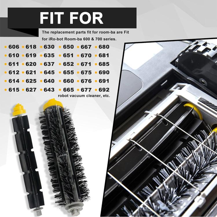 1pcs JUNSUNMAY Sweeper Main Clean Brush for iRobot Roomba 600 Series - For iRobot Accessories by JUNSUNMAY | Online Shopping UK | buy2fix