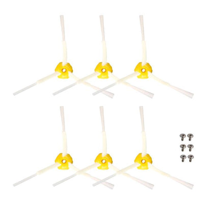JUNSUNMAY 6pcs Sweeper Triangle Side Brush for iRobot Roomba 600 Series - For iRobot Accessories by JUNSUNMAY | Online Shopping UK | buy2fix