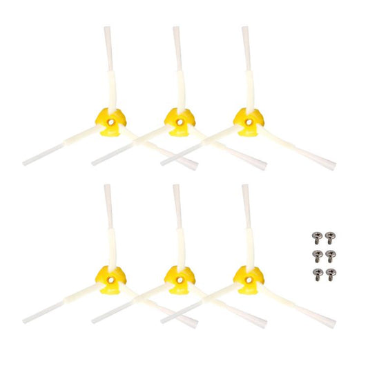 JUNSUNMAY 6pcs Sweeper Triangle Side Brush for iRobot Roomba 600 Series - For iRobot Accessories by JUNSUNMAY | Online Shopping UK | buy2fix