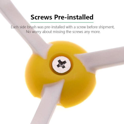 JUNSUNMAY 6pcs Sweeper Triangle Side Brush for iRobot Roomba 600 Series - For iRobot Accessories by JUNSUNMAY | Online Shopping UK | buy2fix