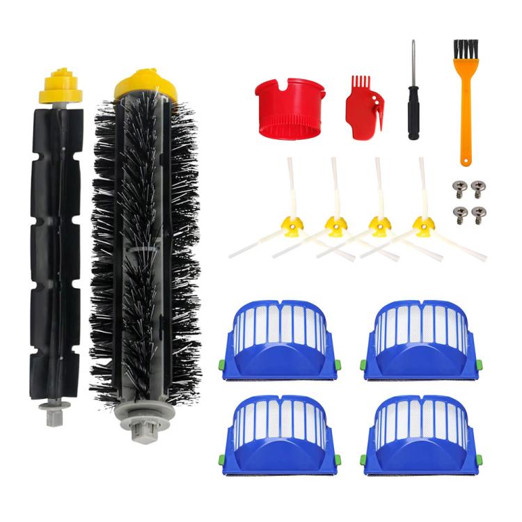 JUNSUNMAY 14pcs/Set Sweeper Replacement Parts Kit for iRobot Roomba 600 Series - For iRobot Accessories by JUNSUNMAY | Online Shopping UK | buy2fix