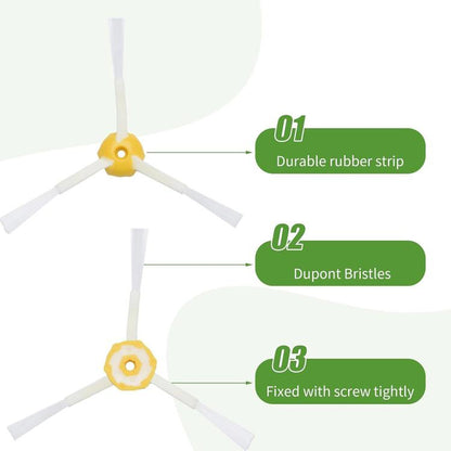JUNSUNMAY 14pcs/Set Sweeper Replacement Parts Kit for iRobot Roomba 600 Series - For iRobot Accessories by JUNSUNMAY | Online Shopping UK | buy2fix