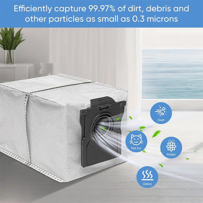 JUNSUNMAY 6pcs Robot Cleaner Non-woven Fabrics Dust Bag for Dreame X40 Ultra / X30 Ultra - Other Accessories by JUNSUNMAY | Online Shopping UK | buy2fix