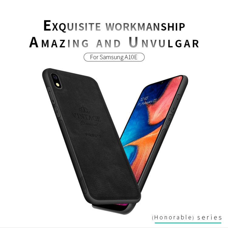 PINWUYO Shockproof Waterproof Full Coverage PC + TPU + Skin Protective Case  for Galaxy A10e(Black) - Galaxy Phone Cases by PINWUYO | Online Shopping UK | buy2fix