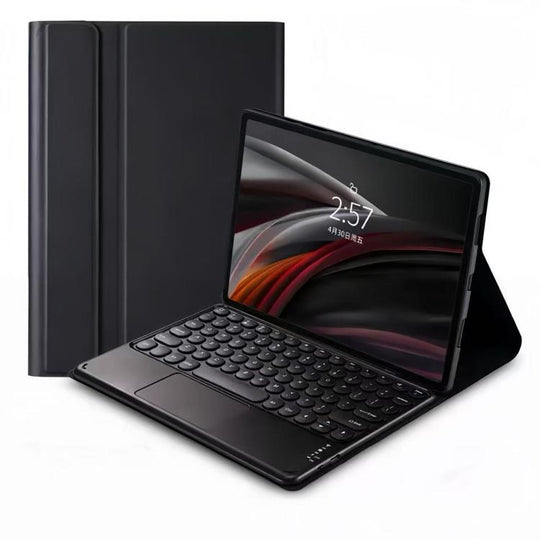 For Lenovo xiaoxin pad GT 11.1 2025 Round Touch Keyboard Case for Tablet(Black)