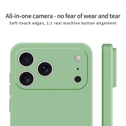 For iPhone 17 Pro MOFI Caring Soft Shell Liquid Silicone Skin Feel Phone Case(Dark Green) - iPhone 17 Pro Cases by MOFI | Online Shopping UK | buy2fix