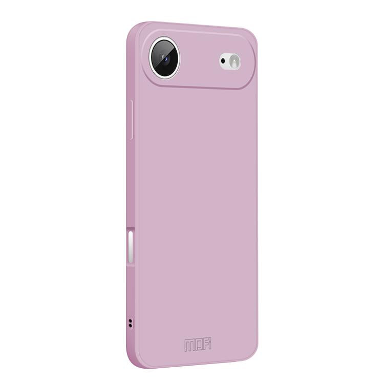 For iPhone Air MOFI Caring Soft Shell Liquid Silicone Skin Feel Phone Case(Purple) - iPhone Air Cases by MOFI | Online Shopping UK | buy2fix